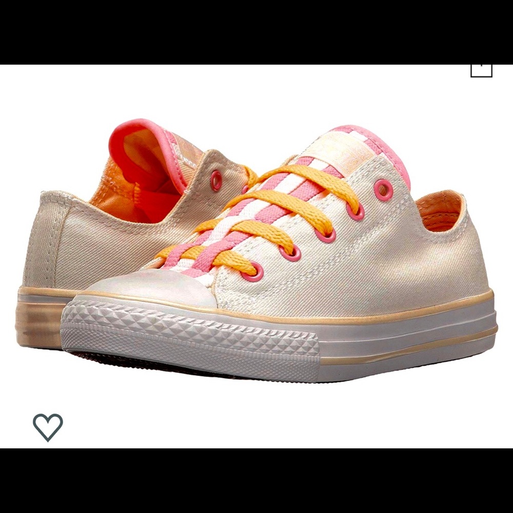 Chuck Taylor’s All Star Loopholes Ox Big Kids Sz 5